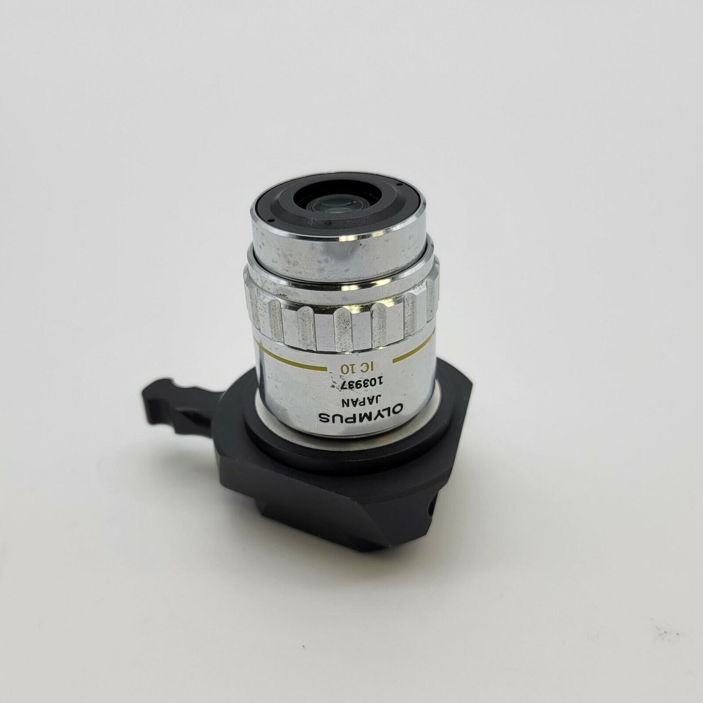 Olympus Microscope Objective NeoSPlan 10x with DIC Prism IC 10 Neo SPlan Vanox-T - microscopemarketplace