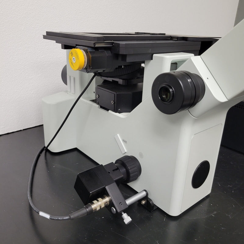 Olympus Microscope GX53 Inverted Metallurgical with Tango Motorized Stage - microscopemarketplace