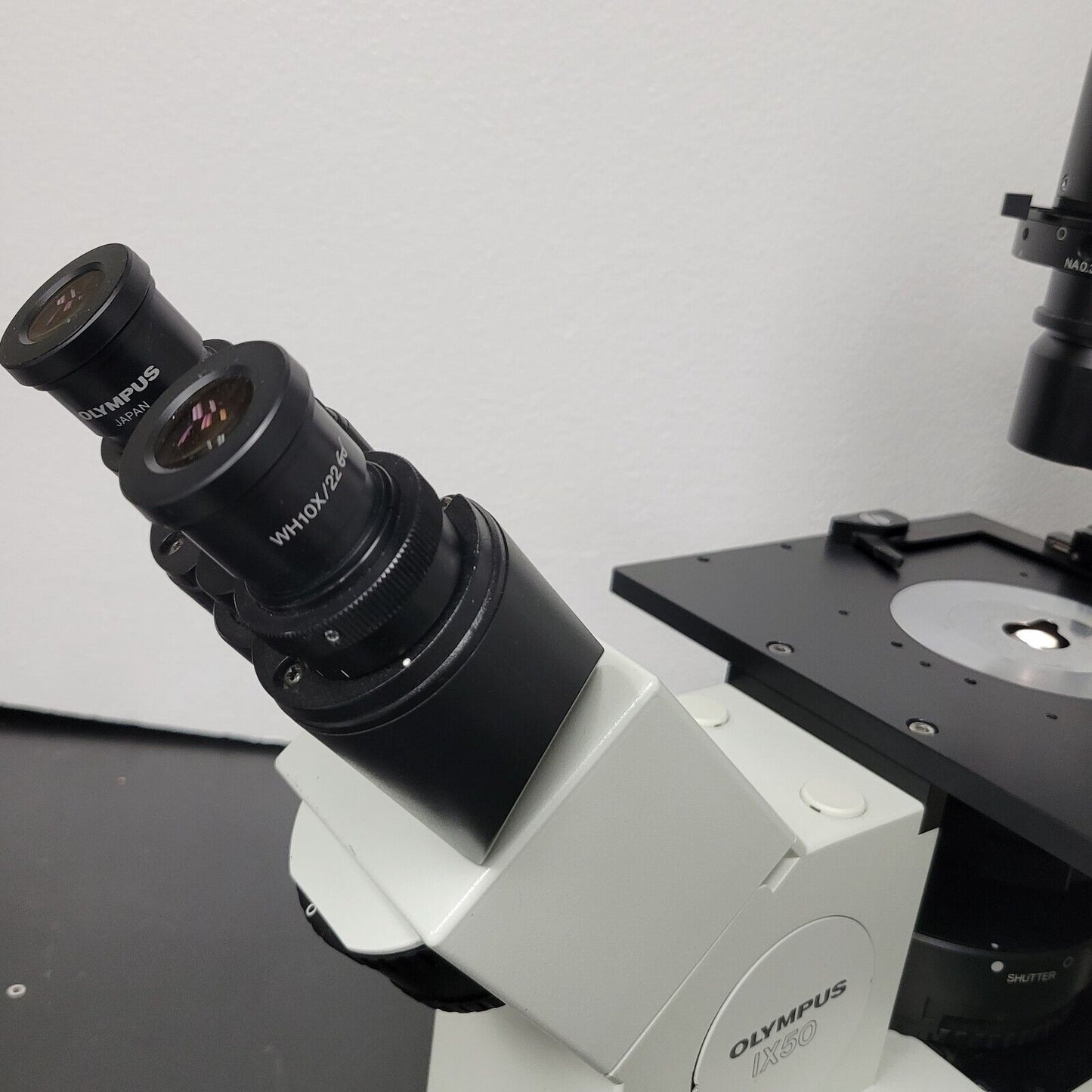 Olympus Microscope IX50 with Fluorescence, Phase Contrast, & Fluorite Objectives - microscopemarketplace