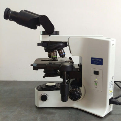 Olympus Microscope BX41 with Fluorites for Forensic Pathology - microscopemarketplace