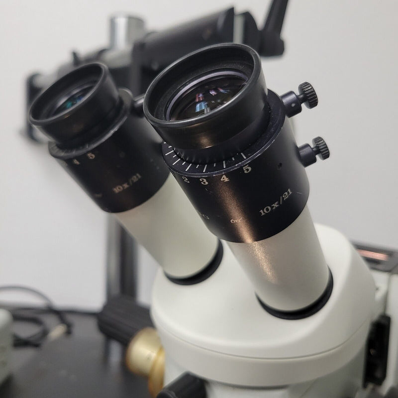 Leica Wild Surgical Microscope M651 Necropsy Operating Stereoscope w. Boom Stand - microscopemarketplace