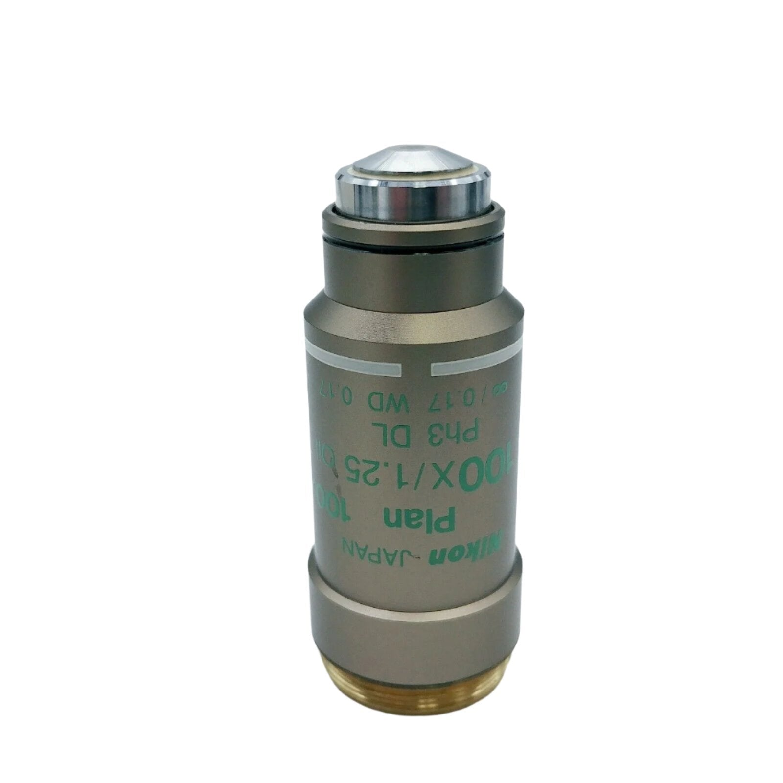 Nikon Microscope Objective Plan 100x Oil Ph3 Phase Contrast for Eclips