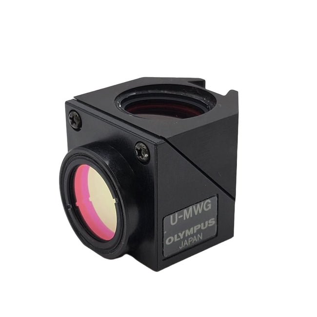 Olympus Microscope Fluorescence Filter Cube U-MWG - microscopemarketplace