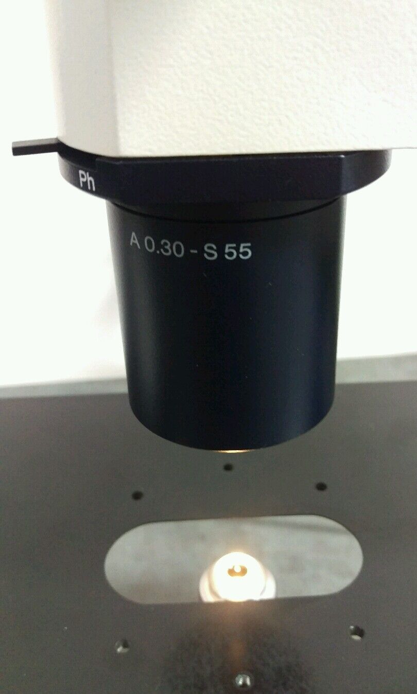 Leica Leitz Microscope DM IL Inverted with Phase Contrast and ...