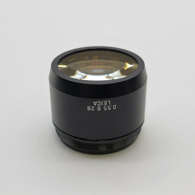Leica Microscope Condenser Head Lens 0.55 S28 Article No. 505175 - microscopemarketplace