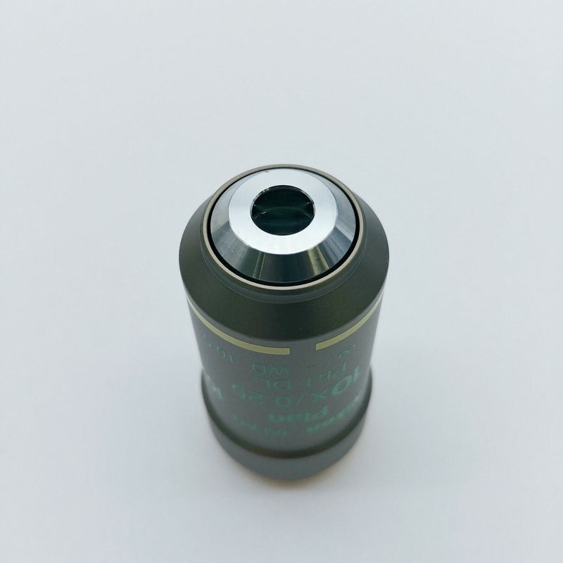 Nikon Microscope Objective Plan 10x Ph1 Phase Contrast for Eclipse Series - microscopemarketplace