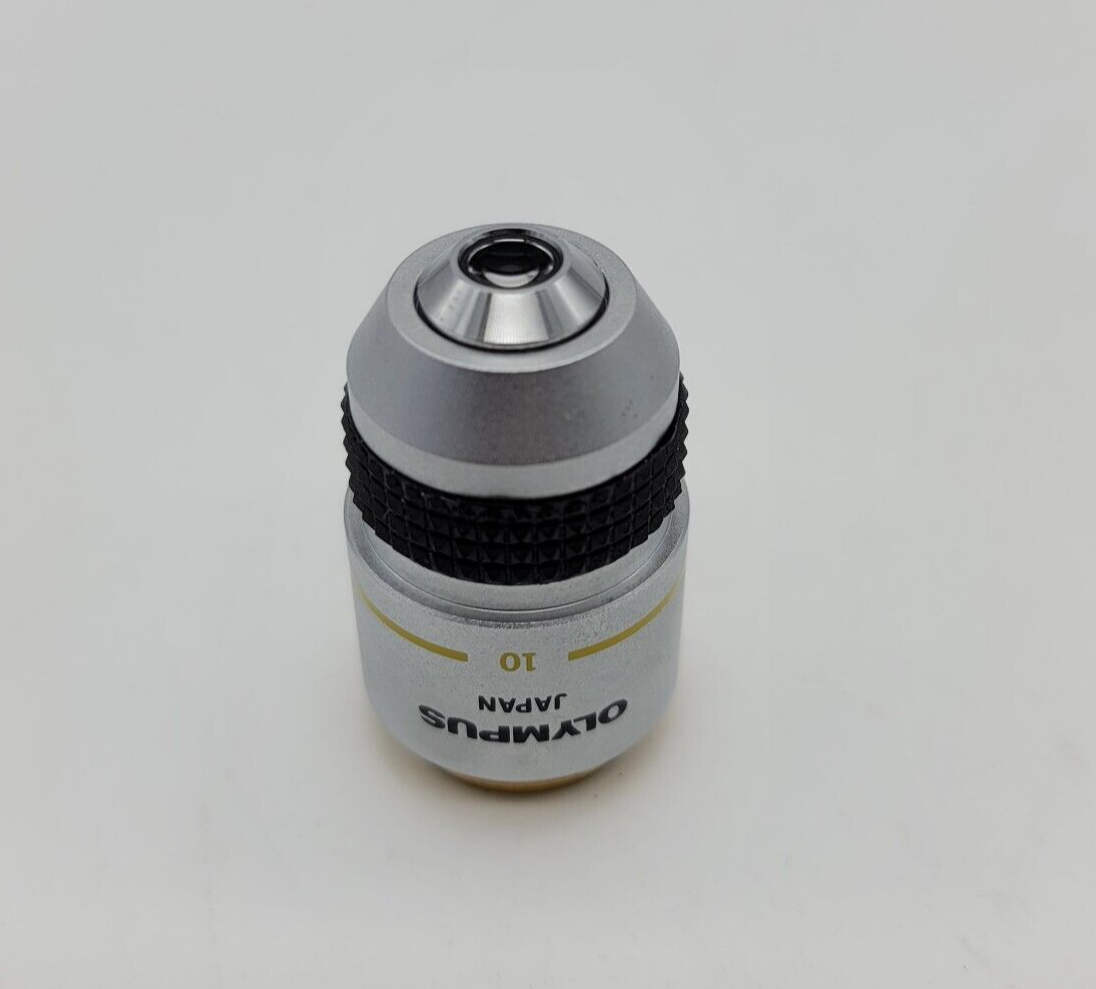 Olympus Microscope Dplan 10X PO Objective - microscopemarketplace