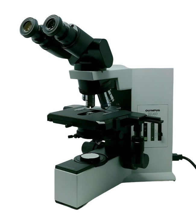 Olympus Microscope BX40 with Tilting Head and 100x - microscopemarketplace