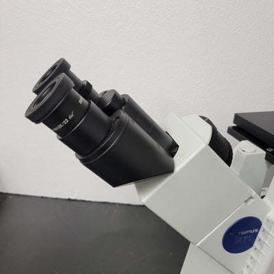 Olympus Microscope IX71 with HMC Hoffman Modulation Contrast - microscopemarketplace