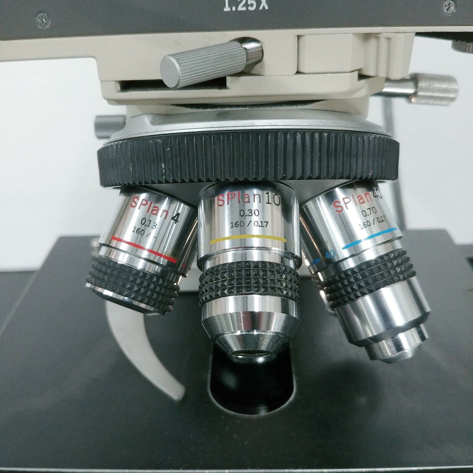 Olympus Microscope BH2 With Fluorescence & SPlan Objectives 100x ...