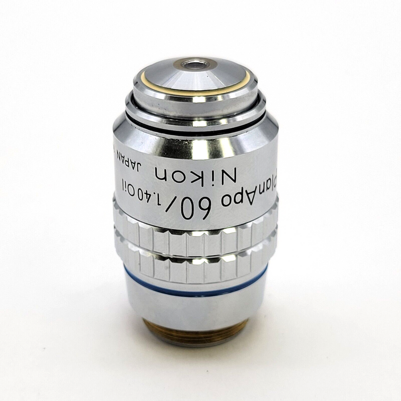 Nikon Microscope Objective CFN PlanApo 60x Oil 160/0.17 Plan Apo - microscopemarketplace