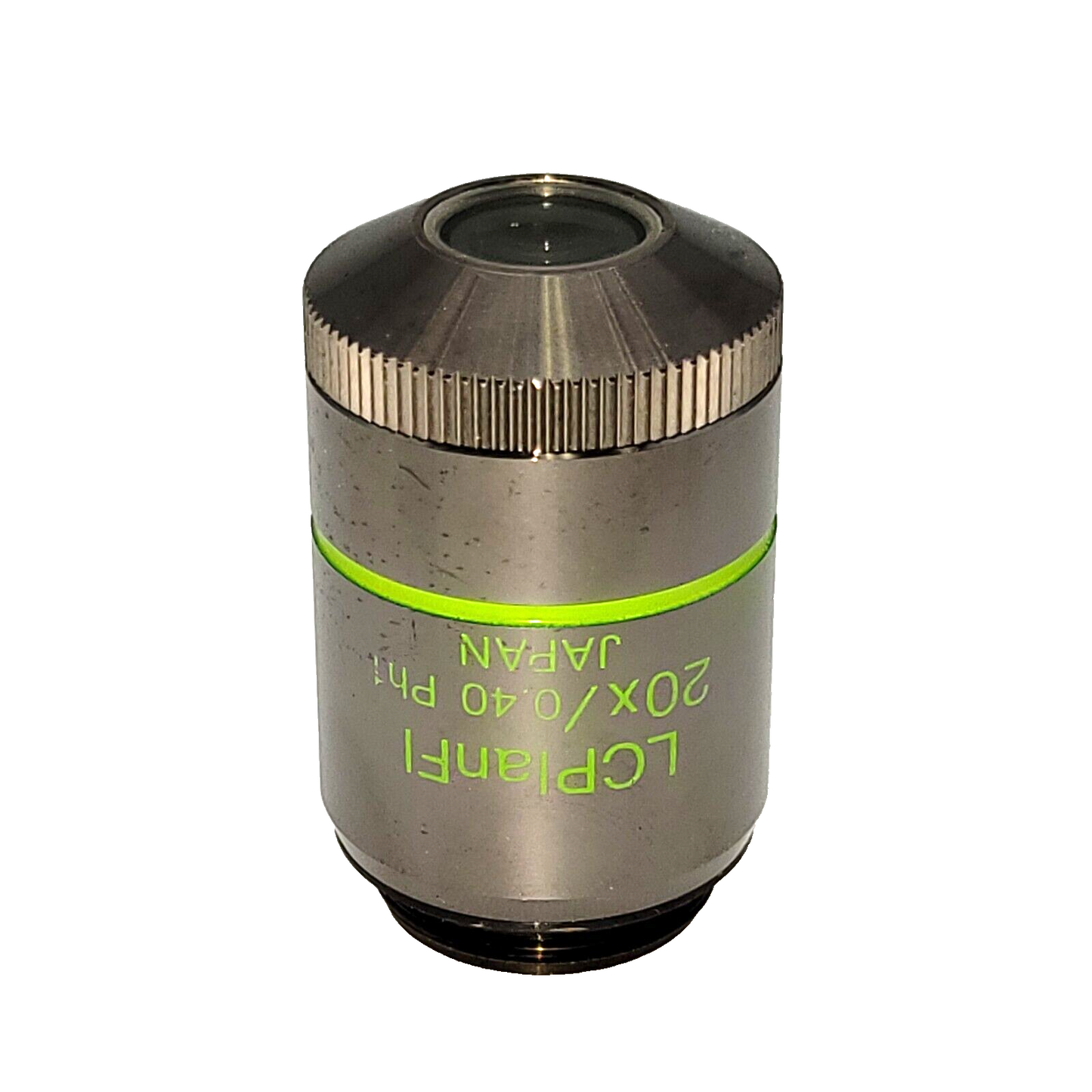 Olympus Microscope Objective LCPlanFl 20x Ph1 Phase Contrast with CAP-P1.1 - microscopemarketplace