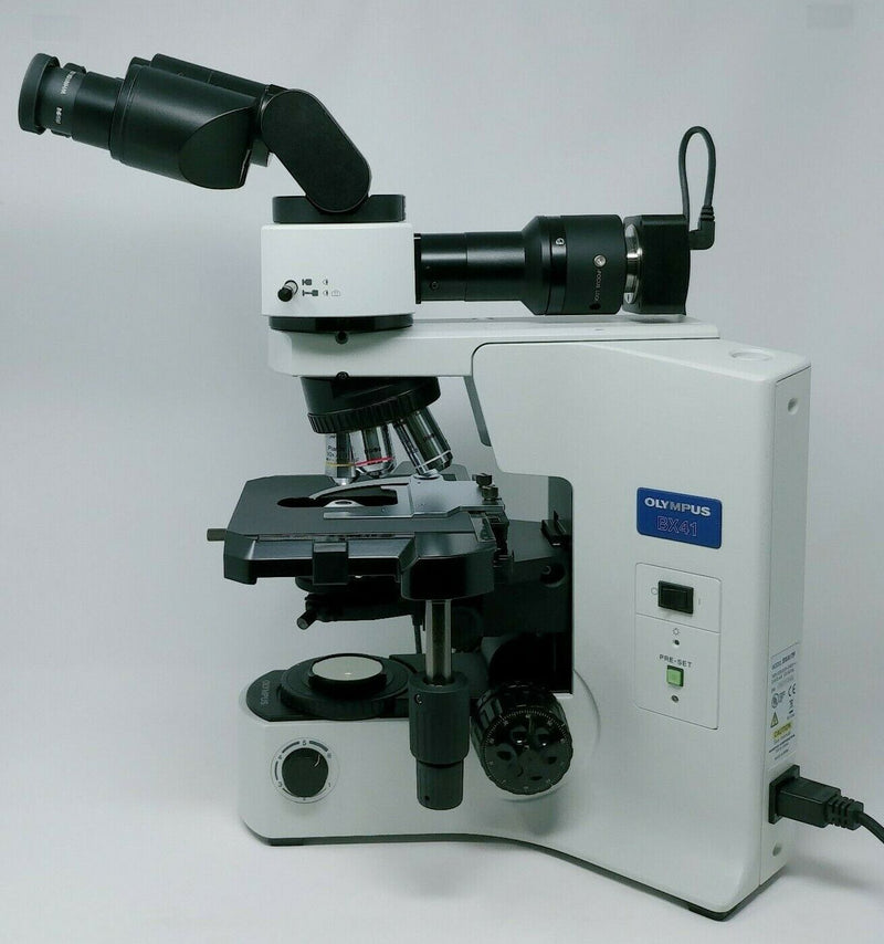 Olympus Microscope BX41 with 2x Objective and 10 MP Camera - microscopemarketplace