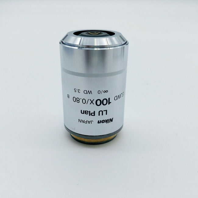 Nikon Microscope Objective LU Plan 100x ELWD MUE60900 - microscopemarketplace