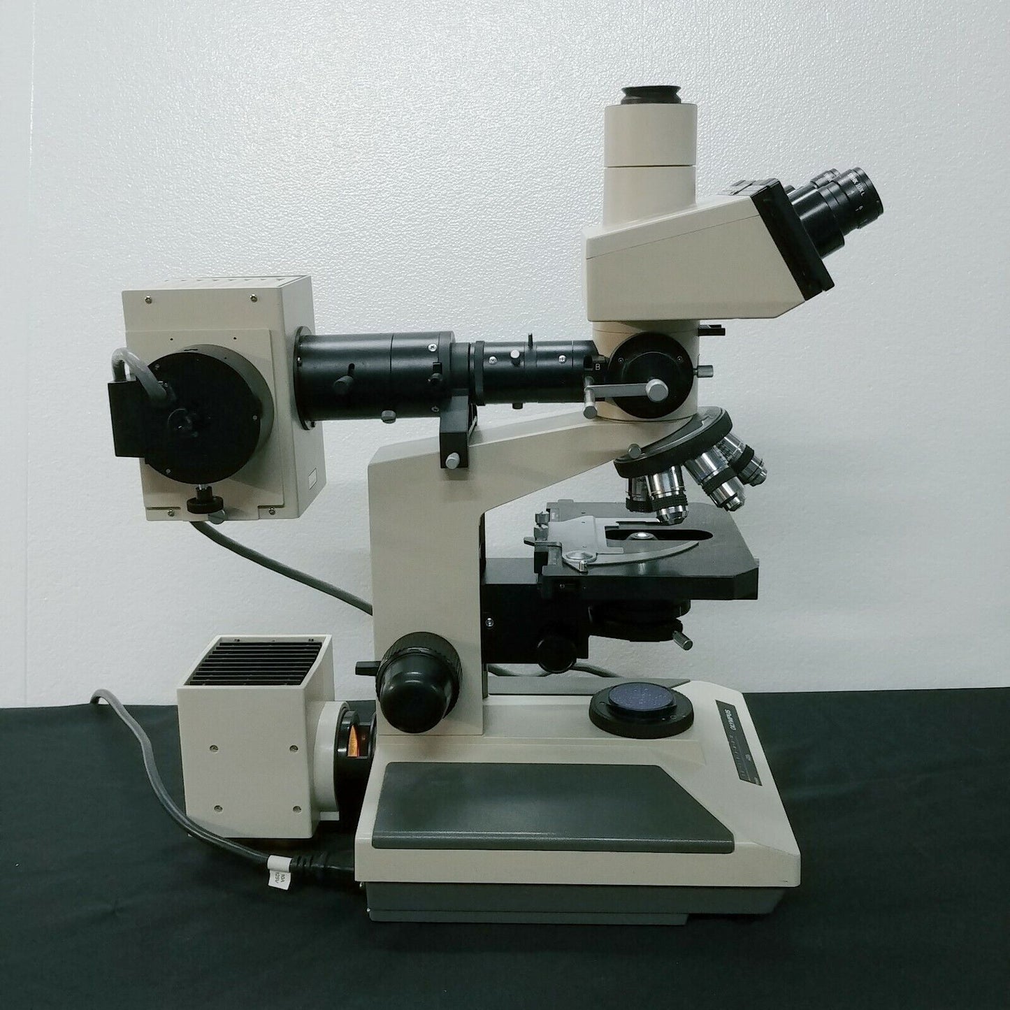 Olympus Microscope BH2 with Fluorescence and Superwide Trinocular Head - microscopemarketplace