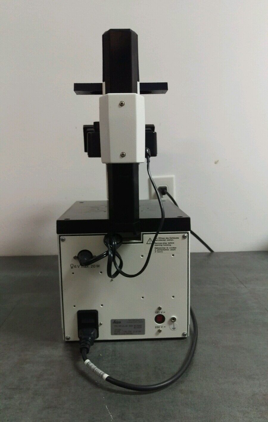 Leica Leitz Microscope DM IL Inverted with Phase Contrast and ...
