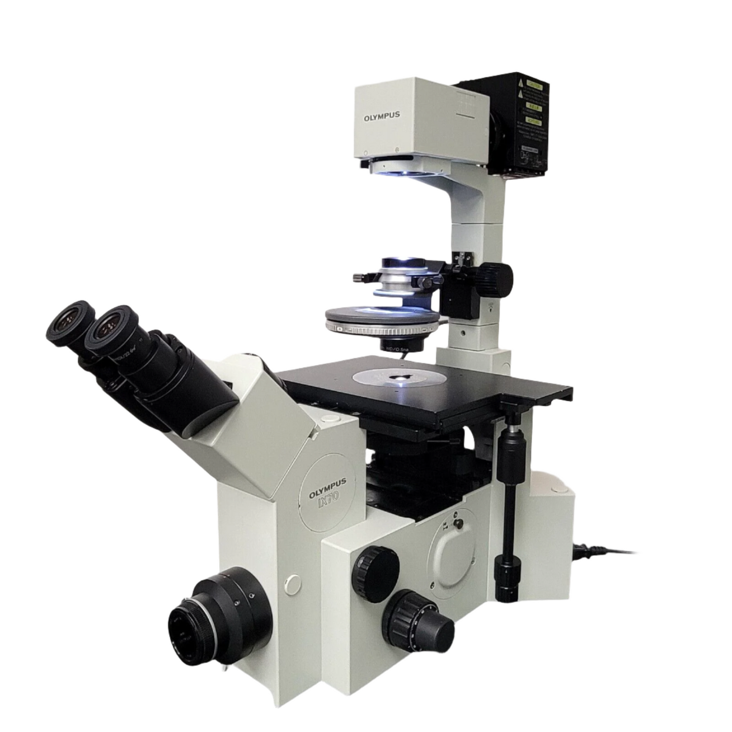 Olympus Microscope IX70 with HMC Hoffman Modulation Contrast - microscopemarketplace