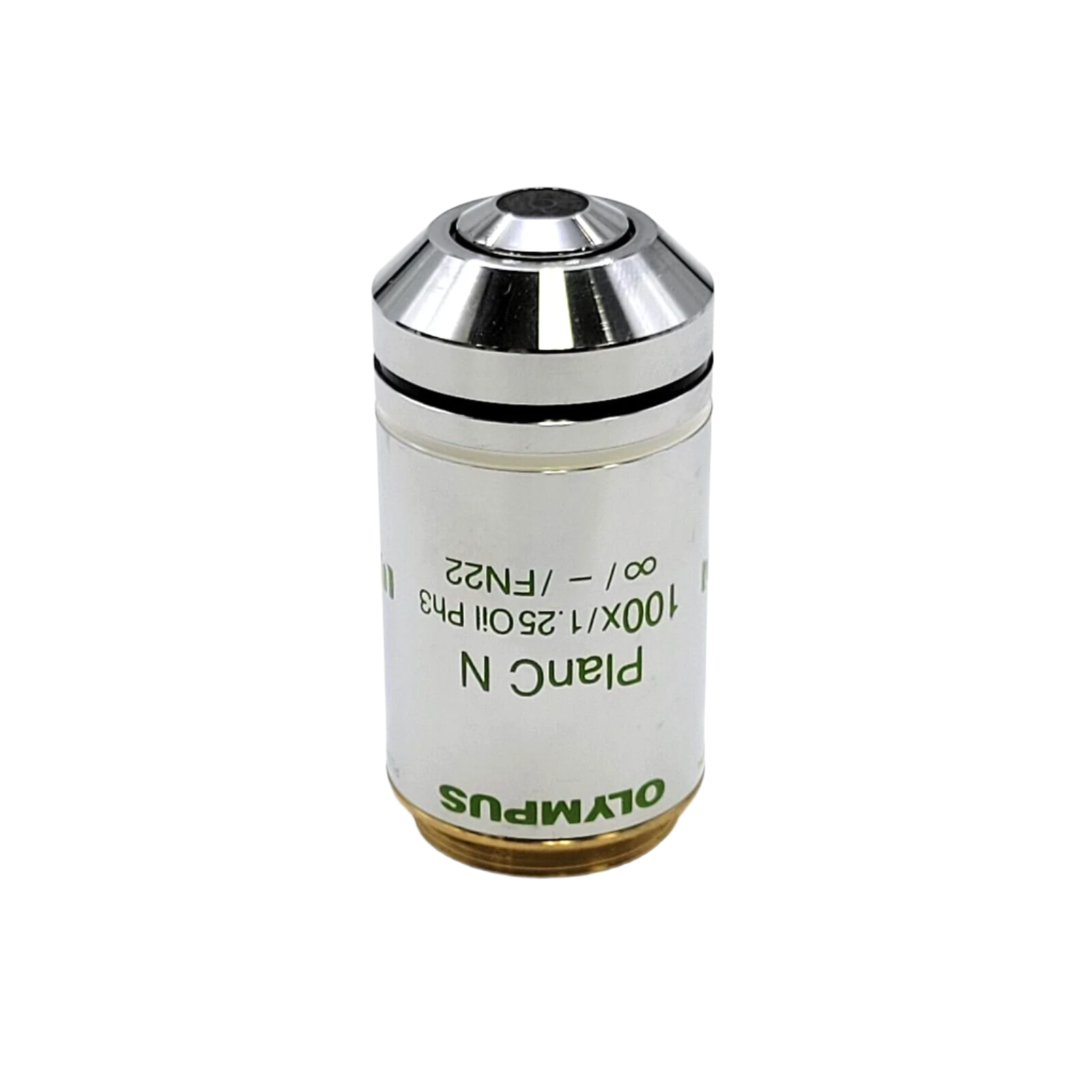 Olympus Microscope Objective PlanC N 100x Oil Ph3 Phase Contrast