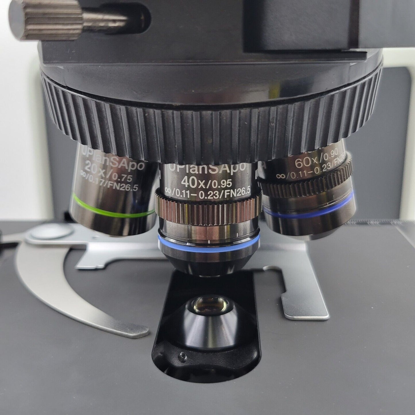 Olympus Microscope BX53 with 2x, Apo Objectives and Tilting Head for Pathology - microscopemarketplace
