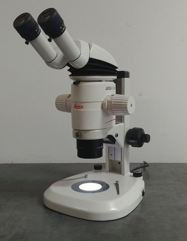 Leica Microscope MZ9.5 with Tilting Binocular Head and Dual Illuminated Stand - microscopemarketplace