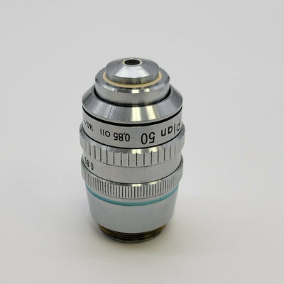 Nikon Microscope Objective Plan 50x Oil 160/- - microscopemarketplace