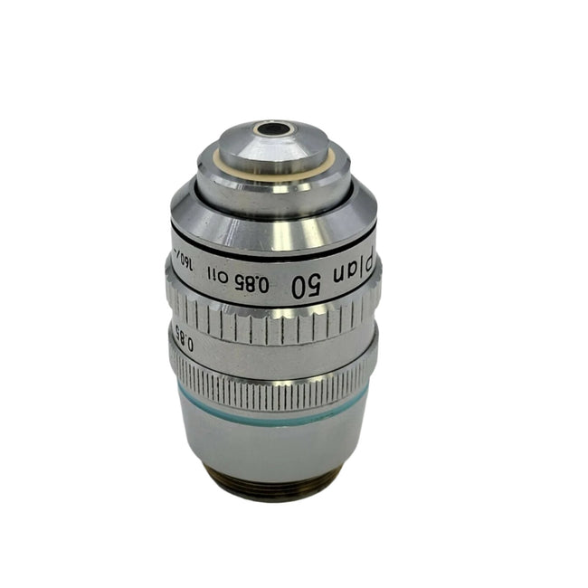 Nikon Microscope Objective Plan 50x Oil 160/- - microscopemarketplace