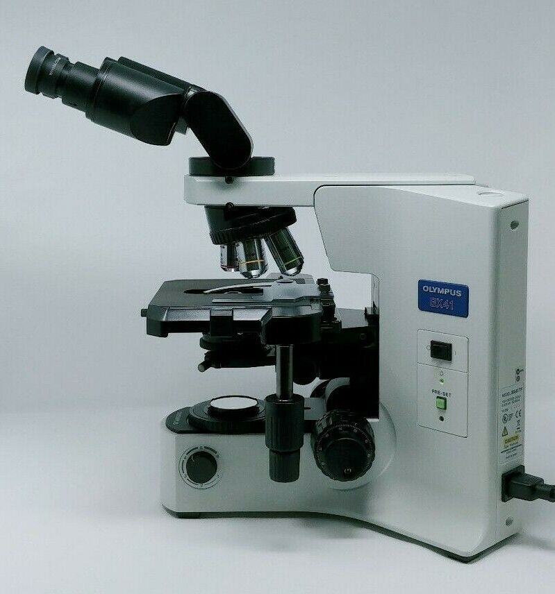 Olympus Microscope BX41 with Tilting Head and 2x for Forensic Pathology - microscopemarketplace