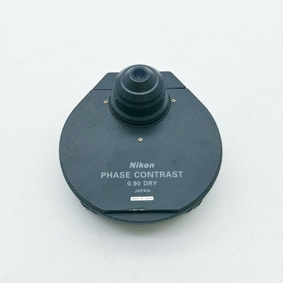 Nikon Microscope Condenser 0.9 Dry Phase Contrast Turret - microscopemarketplace
