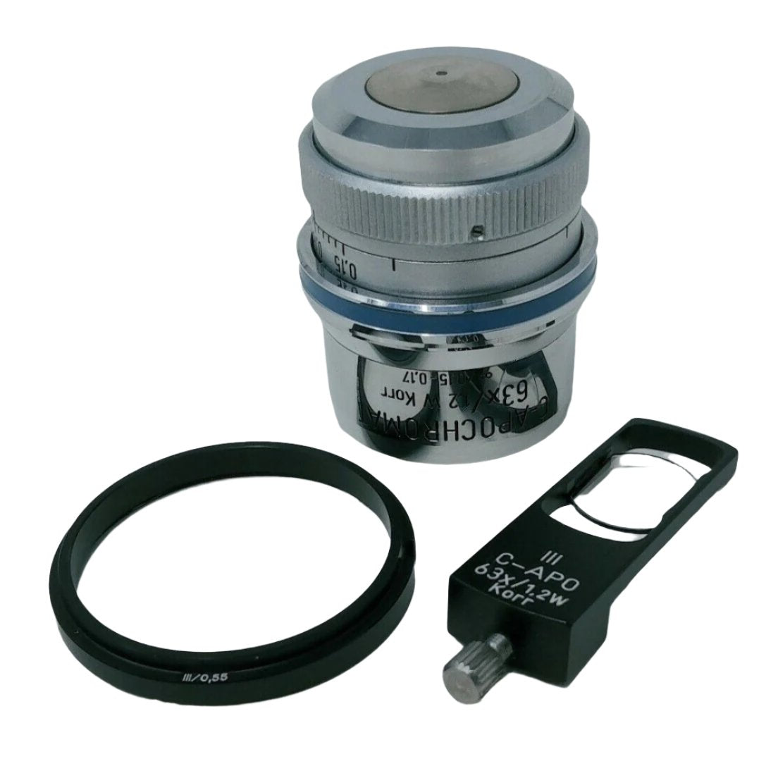 63x Object Microscope Zeiss Microscope Objective C-APOCHROMAT 63x / 1.2 W Korr w. DIC Prisms