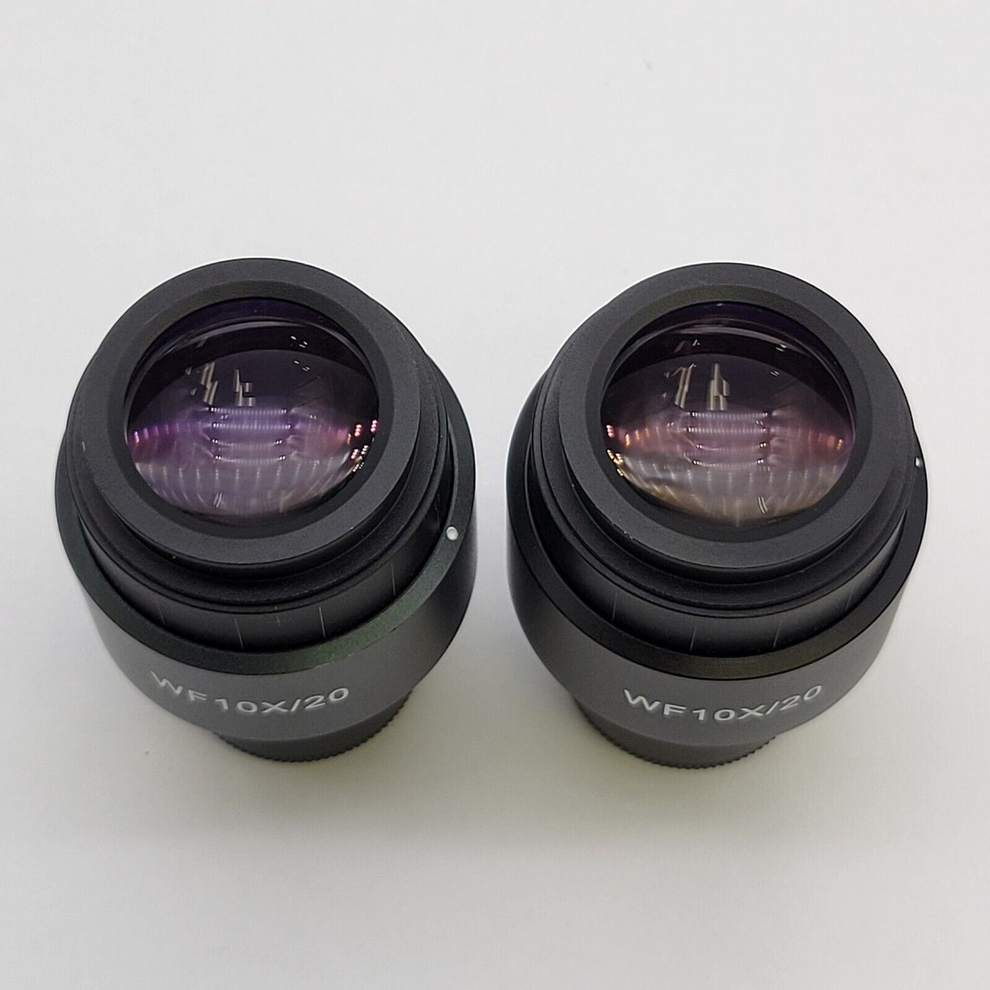 Zeiss Microscope Eyepiece Pair WF 10x/20 Primo 415500-1501-000 - microscopemarketplace