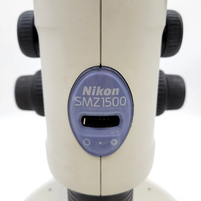 Nikon Stereo Microscope SMZ1500 w. Brightfield/Darkfield Transmitted Light Stand - microscopemarketplace