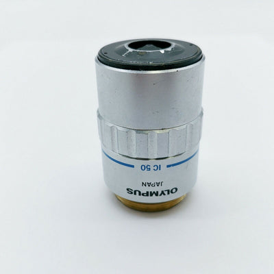Olympus Microscope Objective NeoDPlan 50x Metallurgical IC 50 ∞/0 f=180 - microscopemarketplace
