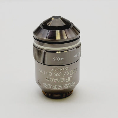 Olympus Microscope Objective UPlanApo 100x Oil - microscopemarketplace
