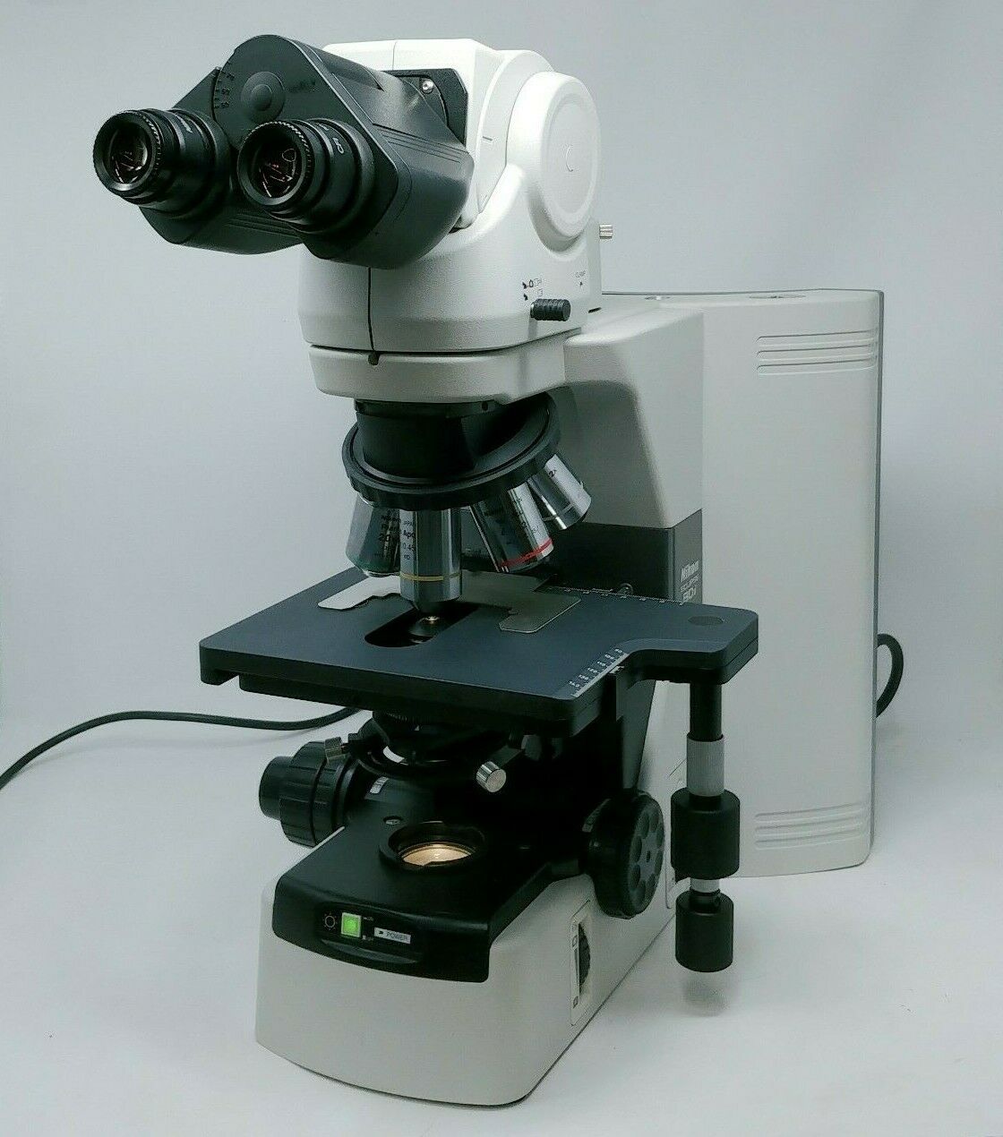 Nikon Microscope Eclipse 80i with 2x and Apo Objectives - microscopemarketplace