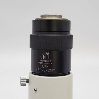 Nikon Microscope Eclipse E800 Trinocular Tilting Ergo Head with Camera Adapter - microscopemarketplace