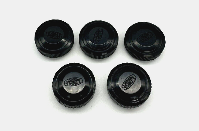 Olympus, Nikon, Leica, Zeiss Microscope Dust Caps for RMS Thread (5 Pack) - microscopemarketplace