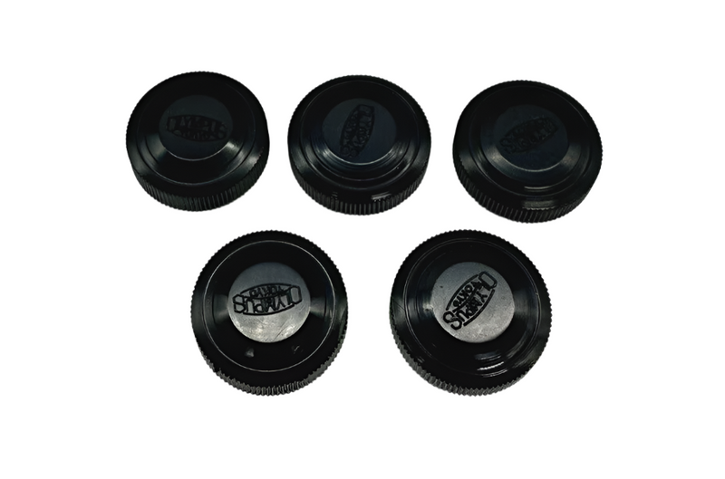 Olympus, Nikon, Leica, Zeiss Microscope Dust Caps for RMS Thread (5 Pack) - microscopemarketplace