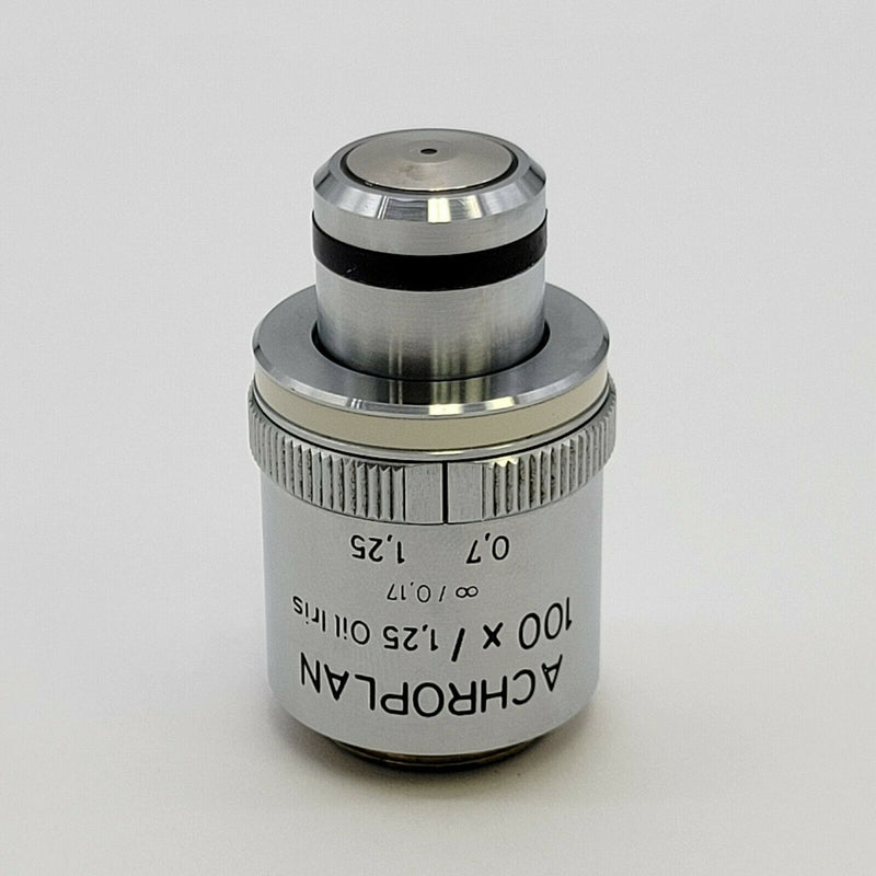 Zeiss Microscope Objective Achroplan 100x 1.25 Oil Iris 440086 - microscopemarketplace