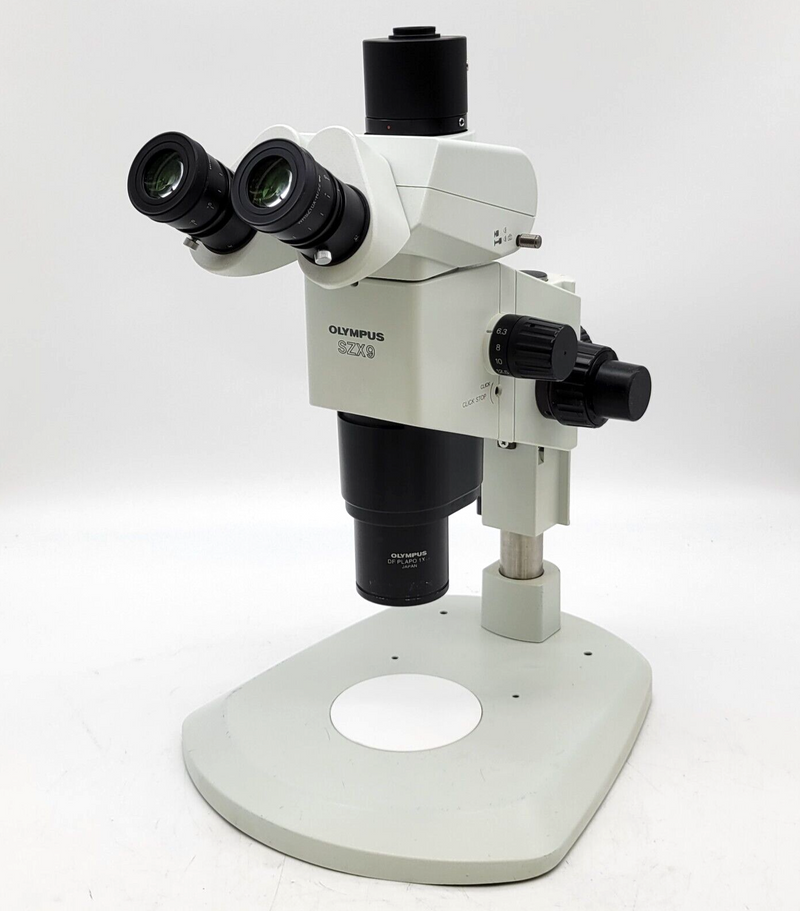 Olympus Stereo Microscope SZX9 with Trinocular Head - microscopemarketplace