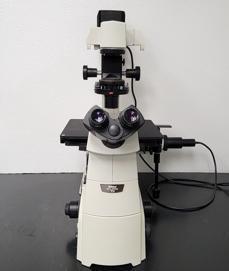 Nikon Microscope Eclipse Ti-S with Fluorescence and Phase Contrast - microscopemarketplace