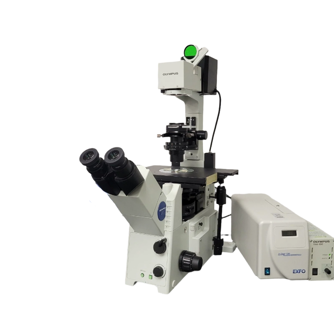 Olympus Microscope IX71 Inverted with DIC and Fluorescence | Microscope ...