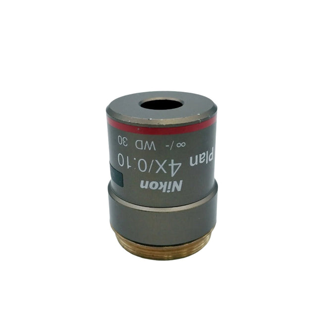 Nikon Microscope Objective Plan 4x for Eclipse Series - microscopemarketplace