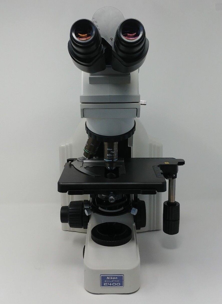 Nikon Microscope Eclipse E400 with 2x Objective for Pathology/Mohs - microscopemarketplace
