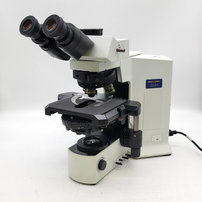 Olympus Microscope BX51 LED with DIC and Fluorite Objectives - microscopemarketplace