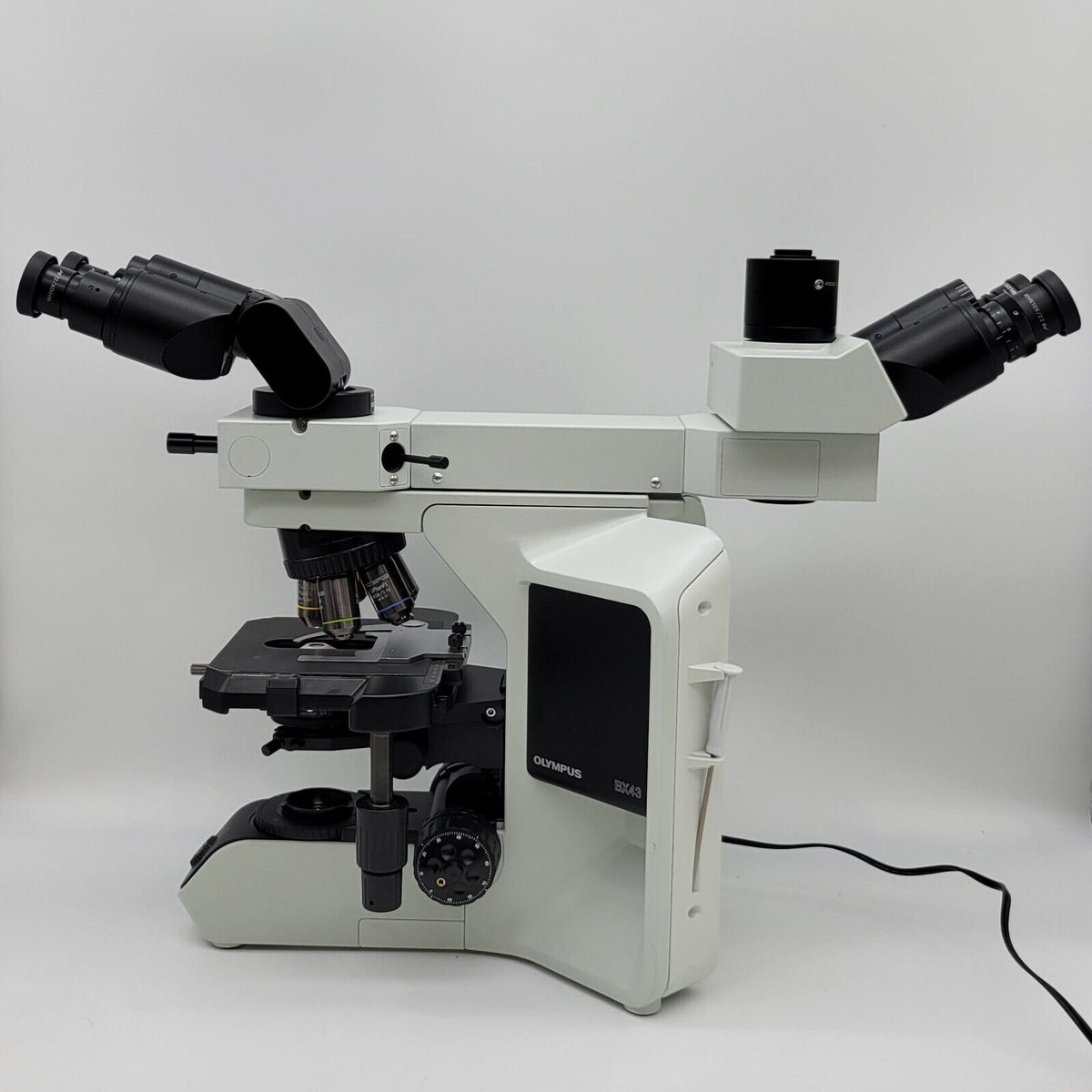 Lab Microscope Bx43f Olympus Microscope BX43 | Dual Bridge Pathology (Dual Head)