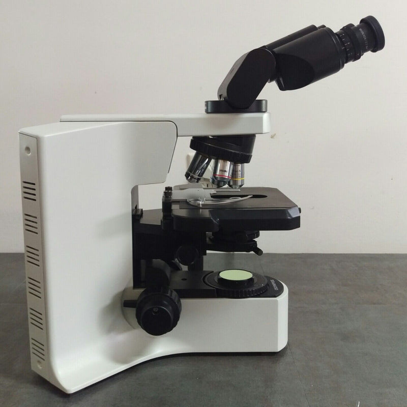 Olympus Microscope BX41 with Tilting Head and 100x - microscopemarketplace