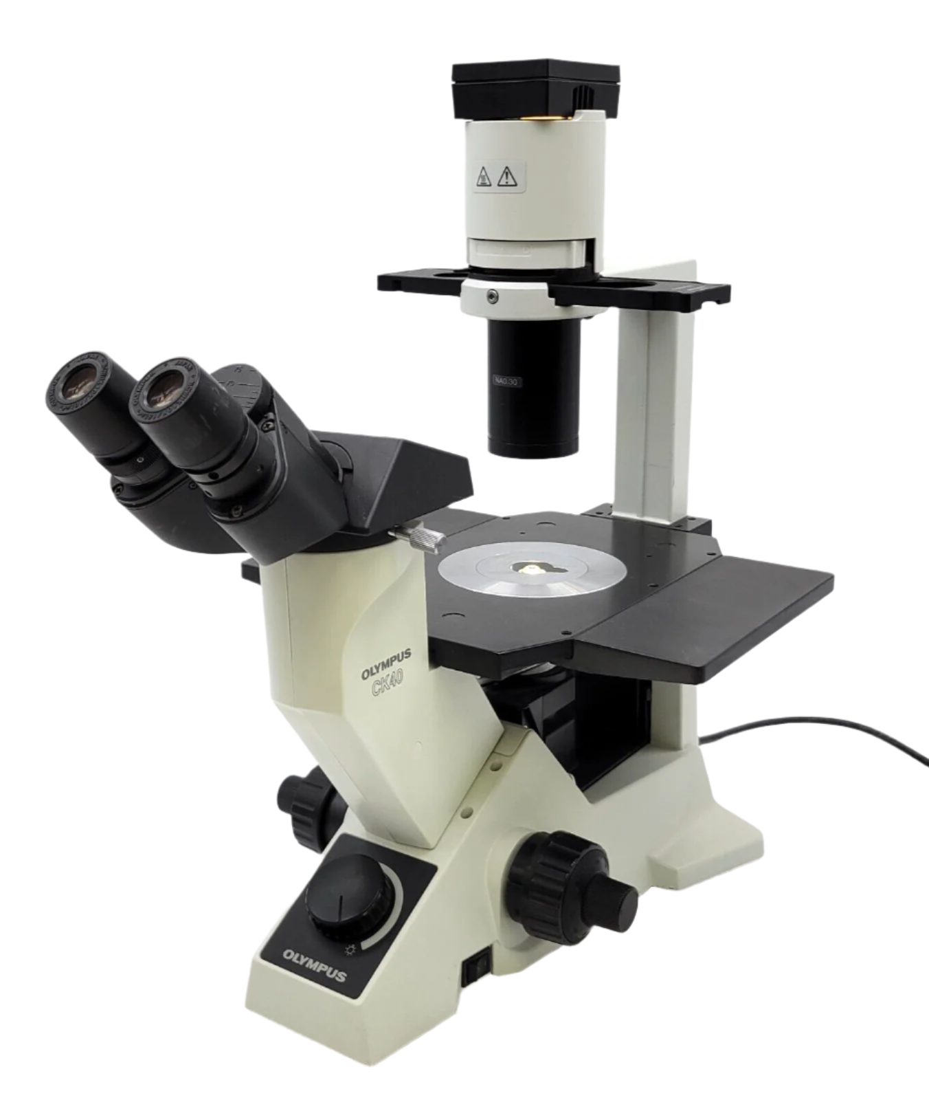 Olympus Microscope CK40 Inverted with Phase Contrast | Microscope ...
