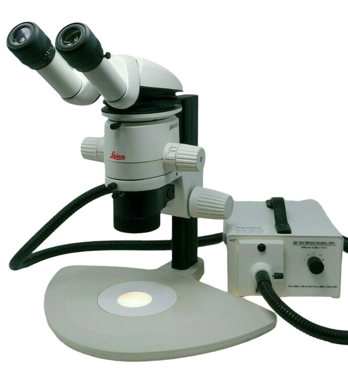 Leica Microscope MZ6 with Tilting Head and Illuminator - microscopemarketplace