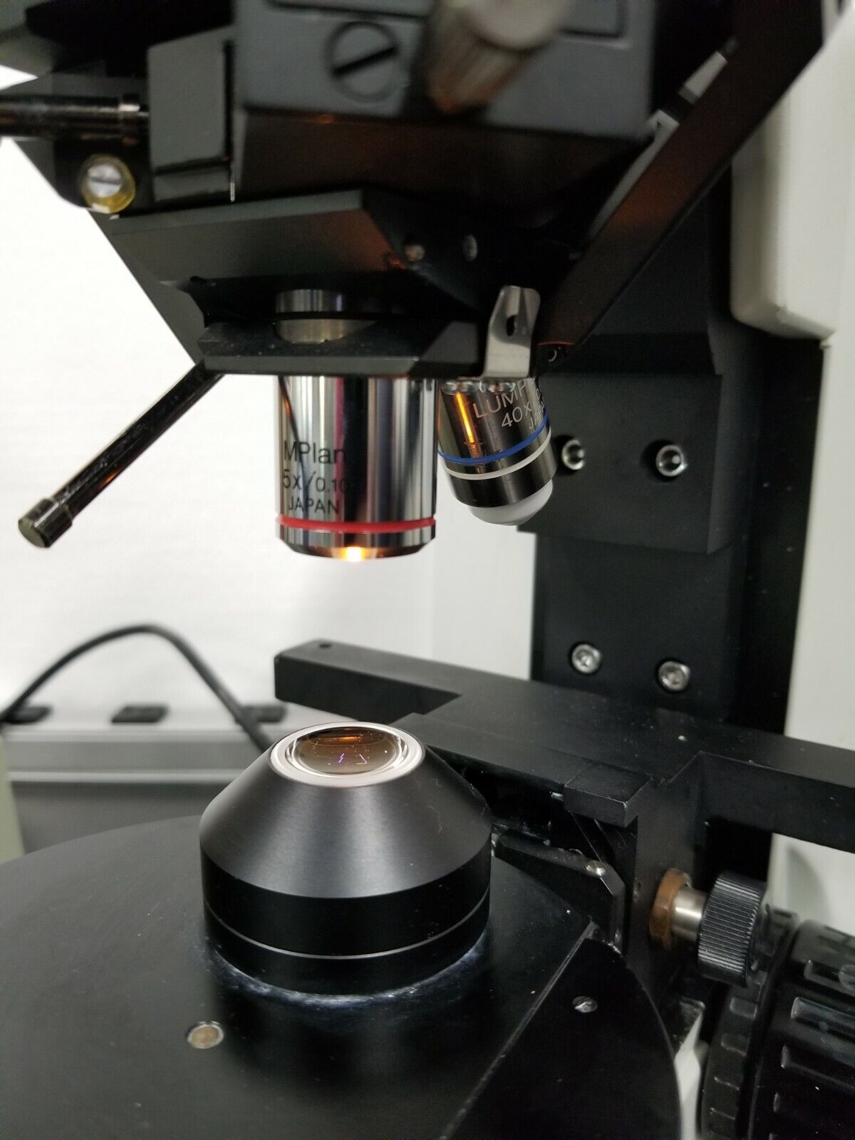 Olympus Microscope BX50 Water Immersion With DIC - microscopemarketplace