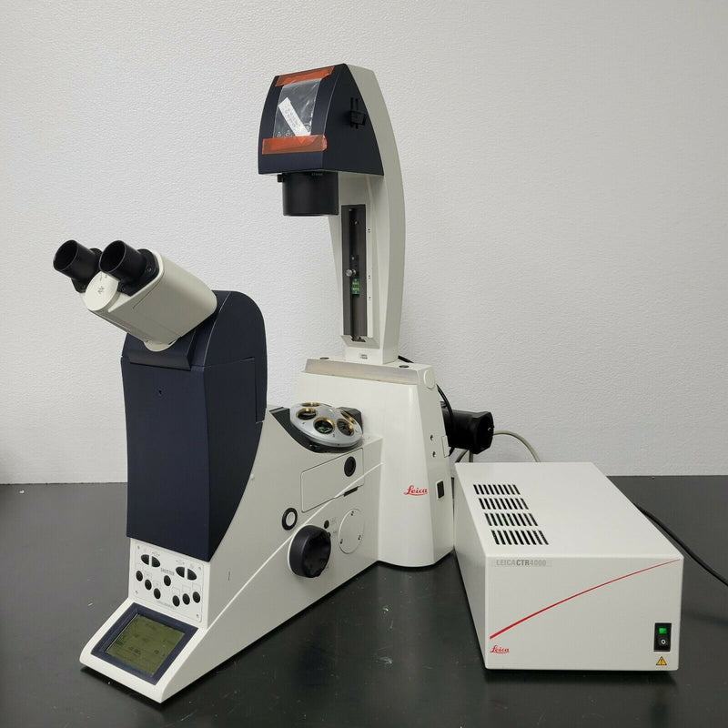 Leica Microscope Motorized DMI4000B with CTR4000 for Parts - microscopemarketplace